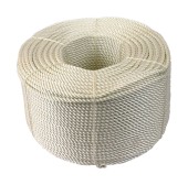 Веревка якорная 3-прядная d12мм, L150м, белый, Marine Rocket Веревка якорная 3-прядная d12мм, L150м, белый, Marine Rocket