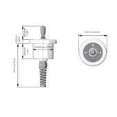 Пульт управления электромеханическими транцевыми плитами UFLEX