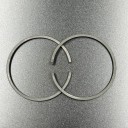 Кольца поршневые, комплект на один поршень Tohatsu 18 (0.50mm) (PREMARINE)