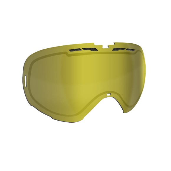 Линза 509 Revolver без подогрева Gold Mirror/Yellow Tint