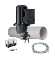 Подруливающее устройство Quick, D110mm, 25KGF, 12 В, (TCDEX12 - TNL 1000mm)