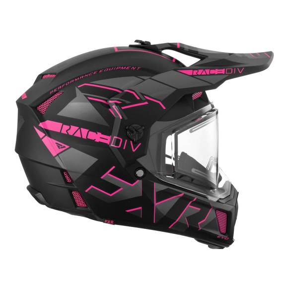Шлем FXR Clutch X Evo с подогревом Electric Pink, M Шлем FXR Clutch X Evo с подогревом Electric Pink, M