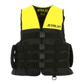 Жилет спасательный JetPilot Strike 4-Buckle ISO Nylon Vest YELLOW/BLACK, L/XL