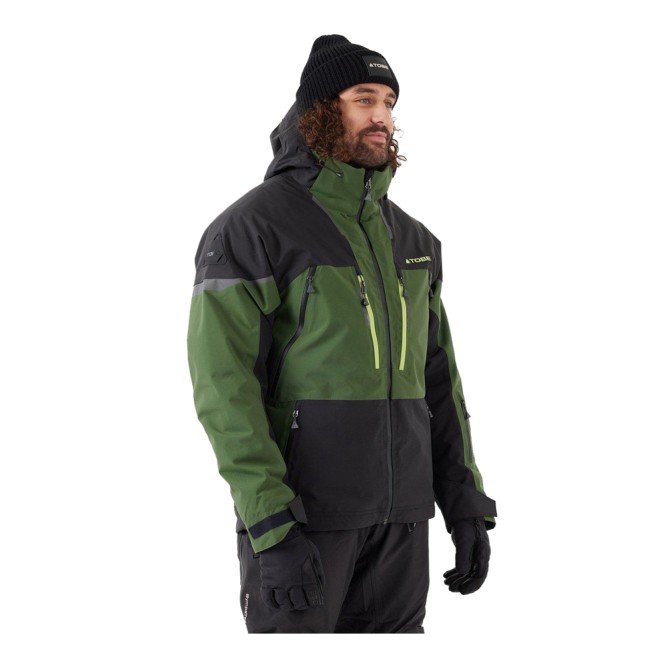 Куртка Tobe Contego 3-в-1 с утеплителем Dark Forest, XL