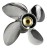 Винт гребной Suzuki DF150-300;4x15-1/4x20L Watergrip, левый, стальной