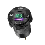 Разъем Skipper USB QC3.0, USB PD 65Вт Разъем Skipper USB QC3.0, USB PD 65Вт