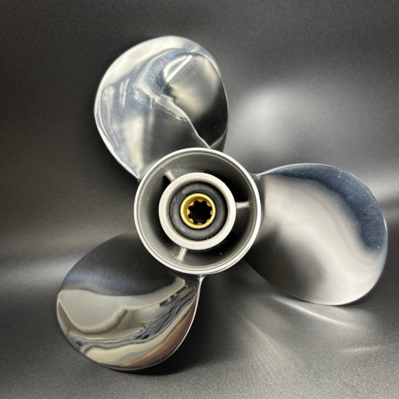 Гребной винт Yamaha 9.9-15, F9.9-F20 Sema (3x9-1/4x11) (Сталь) (Polastorm)