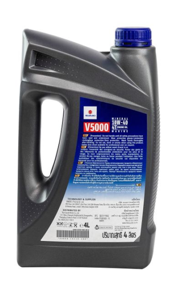 Масло ECSTAR Suzuki Marine V5000 4T SAE 10W40, 4 л, минеральное