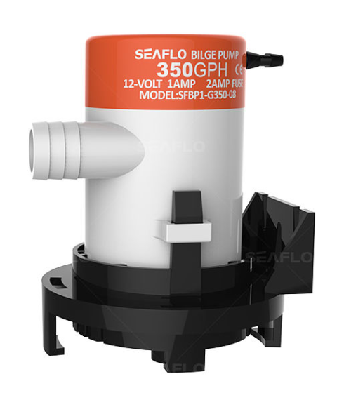 Помпа осушительная 12 В, 350GPH (1324,75 л/час), SeaFlo Помпа осушительная 12 В, 350GPH (1324,75 л/час), SeaFlo
