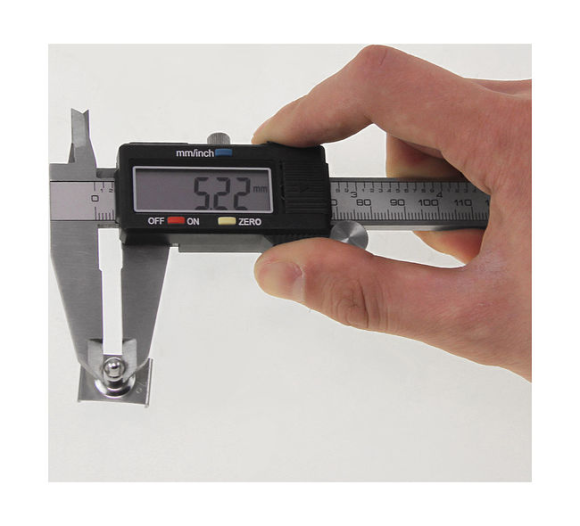 Ответная часть DOT для тентовой застежки на клипсе, никелированная латунь