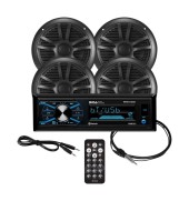 Морская аудиосистема BOSS MCBK634B.64 (комплект4) Морская аудиосистема BOSS MCBK634B.64 (комплект4)