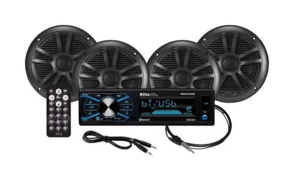 Морская аудиосистема BOSS MCBK634B.64 (комплект4) Морская аудиосистема BOSS MCBK634B.64 (комплект4)