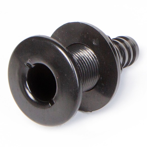 Патрубок водосброса SeaFlo 19 мм, чёрный Патрубок водосброса SeaFlo 19 мм, чёрный