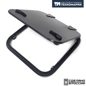 Люк палубный безрамный Пеликан 425x425 R75 (черное исполнение)