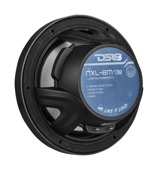 Морская акустика RGB 8" NXL-8M/BK, DS18