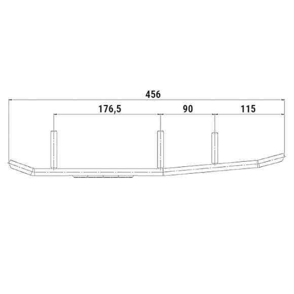 Конек лыжи снегохода BRP 100318T Конек лыжи снегохода BRP 100318T
