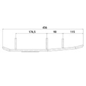 Конек лыжи снегохода BRP 100318T Конек лыжи снегохода BRP 100318T