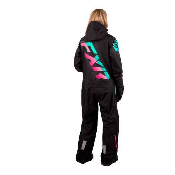 Комбинезон FXR CX без утеплителя Black/Mint-Electric Pink Fade, 2 Комбинезон FXR CX без утеплителя Black/Mint-Electric Pink Fade, 2