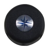 Заглушка декоративная для рулевых колес Leader Tanegum, черная Заглушка декоративная для рулевых колес Leader Tanegum, черная