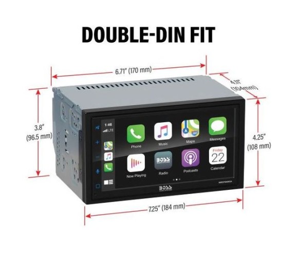 Магнитола BOSS 6,75 MRCP9685A