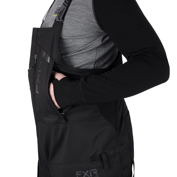 Полукомбинезон FXR Expedition Pro с утеплителем Black, M Полукомбинезон FXR Expedition Pro с утеплителем Black, M