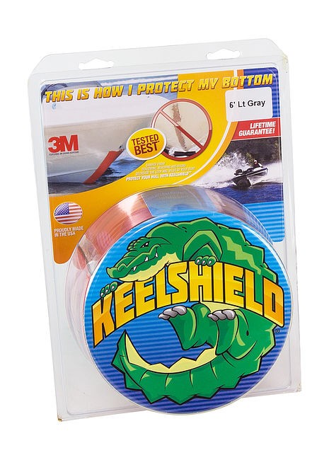 Защита киля KeelShield, 1.83 м, светлосерый цвет