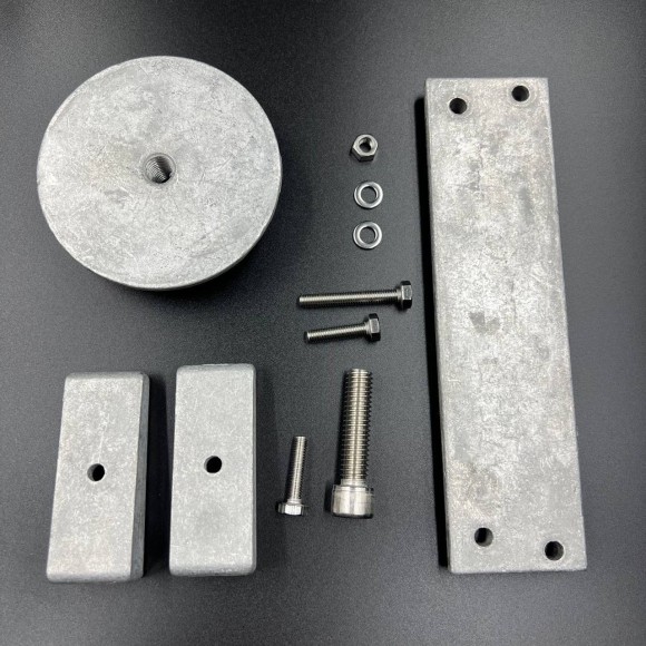 Комплект анодов Mercury Verado 4 / OPTIMAX AL (Алюминиевый) (CMVERADO4KIT) (MARTYR)