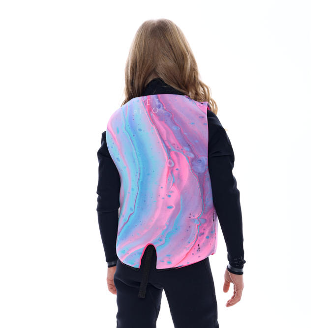 Детский спасательный жилет JetPilot Girls Cause F/E Youth Eco Vest L50s Fair Floss, 140