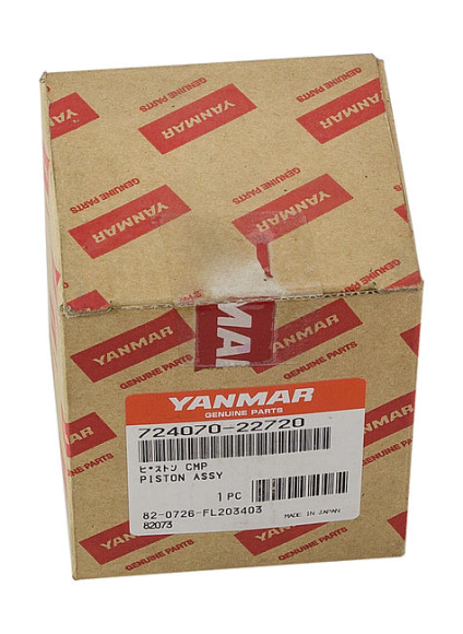 Поршень с кольцами Yanmar 2QM15 Поршень с кольцами Yanmar 2QM15