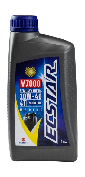 Масло ECSTAR Suzuki Marine V7000 4T SAE 10W40, 1 л, полусинтетика