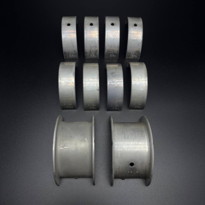 Комплект вкладышей коренных ремонтных 0,02" MERCRUISER 4.3/5.0/5.7L (23-818468) (Quicksilver)