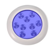 Фонарь подводный AAA, пластик синий