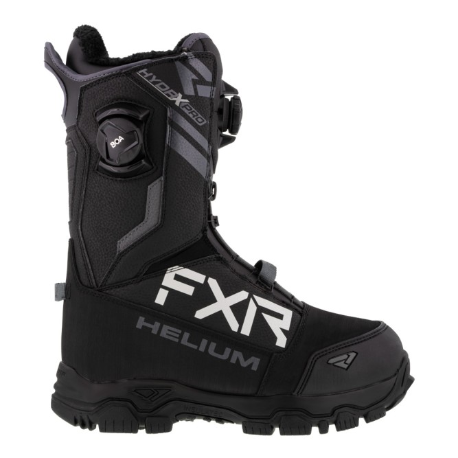 Ботинки FXR Helium Dual BOA с утеплителем Black, 9/11