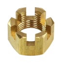 Гайка корончатая на гребной вал Yamaha 40-90, F25-100, Omax