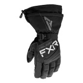Перчатки FXR Hybrid Helium Leather Gauntlet с утеплителем Black, XL Перчатки FXR Hybrid Helium Leather Gauntlet с утеплителем Black, XL