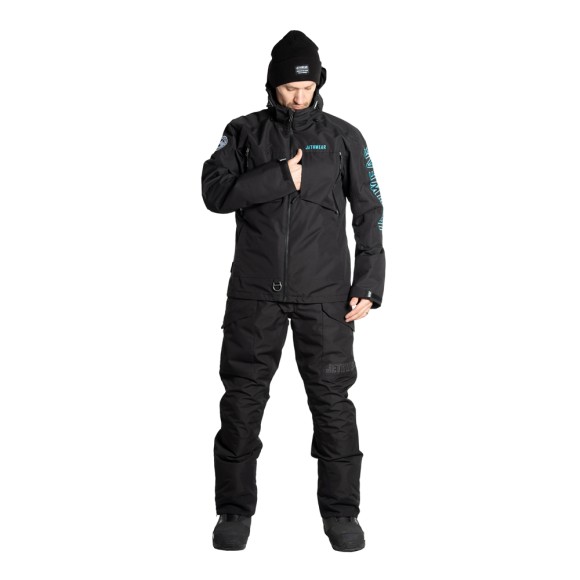 Куртка Jethwear Crisp с утеплителем Black/Blue, XL Куртка Jethwear Crisp с утеплителем Black/Blue, XL