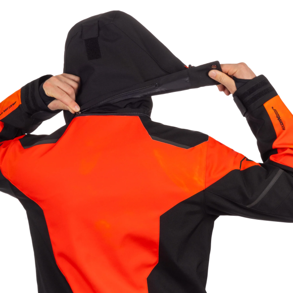 Комбинезон FXR Helium без утеплителя Black/Flame, XL