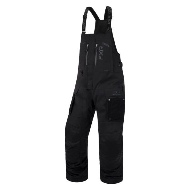 Полукомбинезон FXR Expedition Pro с утеплителем Black, L