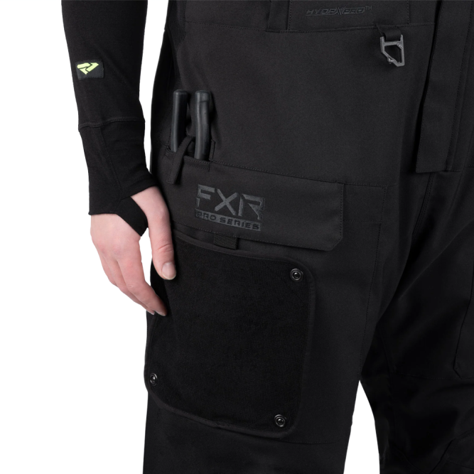 Полукомбинезон FXR Expedition Pro с утеплителем Black, L