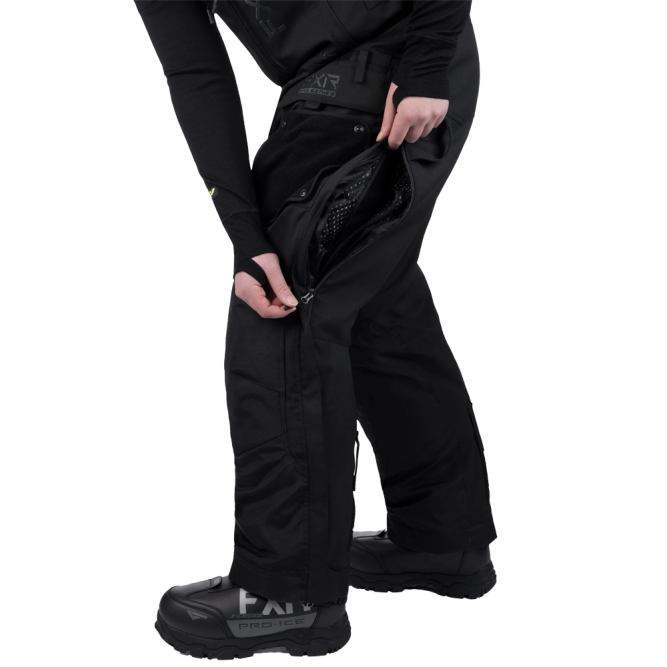 Полукомбинезон FXR Expedition Pro с утеплителем Black, L