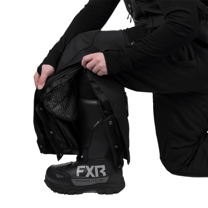 Полукомбинезон FXR Expedition Pro с утеплителем Black, L