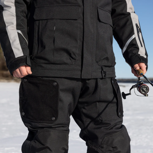 Полукомбинезон FXR Expedition Pro с утеплителем Black, L