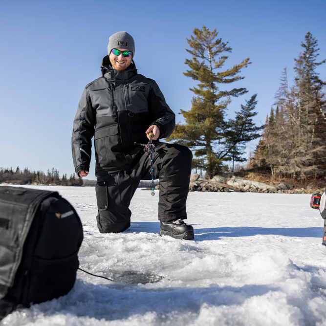 Полукомбинезон FXR Expedition Pro с утеплителем Black, L
