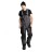 Полукомбинезон Jethwear Treeline Bib с утеплителем Black/Grey/Red, S