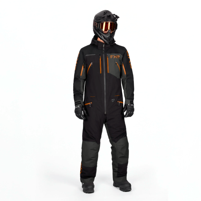 Комбинезон FXR Vertical MTX Lite без утеплителя Black/Asphalt/Kash, XL