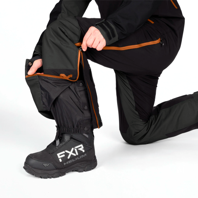 Комбинезон FXR Vertical MTX Lite без утеплителя Black/Asphalt/Kash, XL