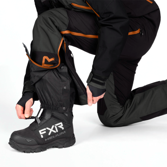 Комбинезон FXR Vertical MTX Lite без утеплителя Black/Asphalt/Kash, XL