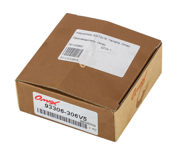 Подшипник 30х72х19, Yamaha, Omax Подшипник 30х72х19, Yamaha, Omax
