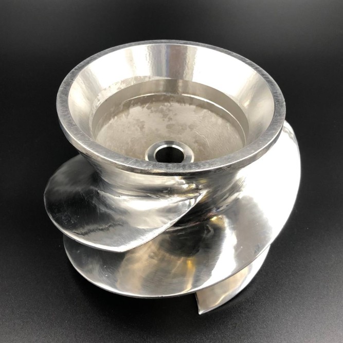 Импеллер водомета Yamaha 40/Suzuki DT40/Tohatsu 50 (1521; 1737) (Сталь-полированная) (YHS)