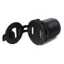 Панель с двойным USB разъемом (5В\4.2А (2.1А+2.1А) и вольтметром NEKEKE